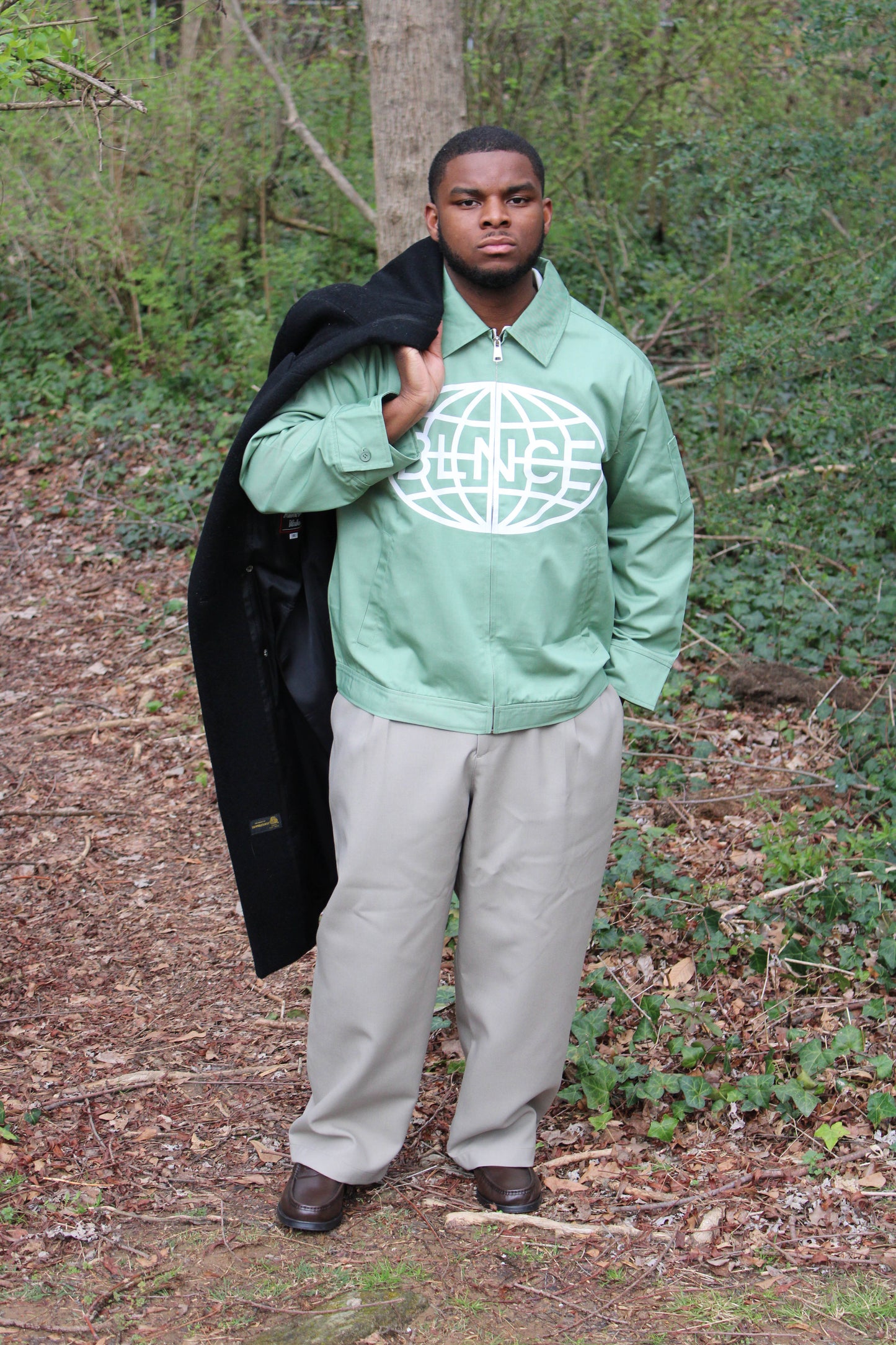 Starter Jacket  Sage Green