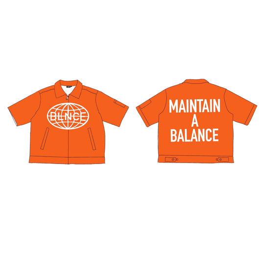 Orange Starter Jacket (Short Sleeve)