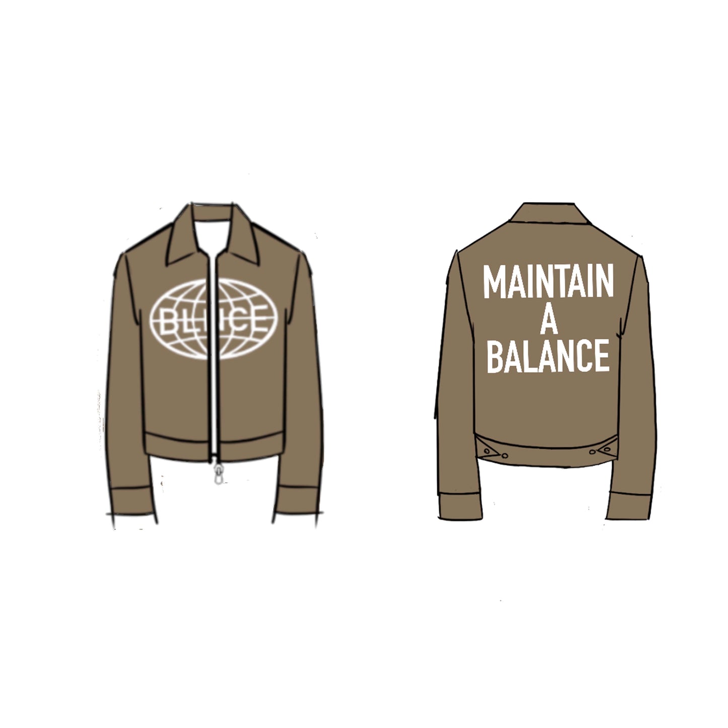 Starter Jacket Chocolate Brown