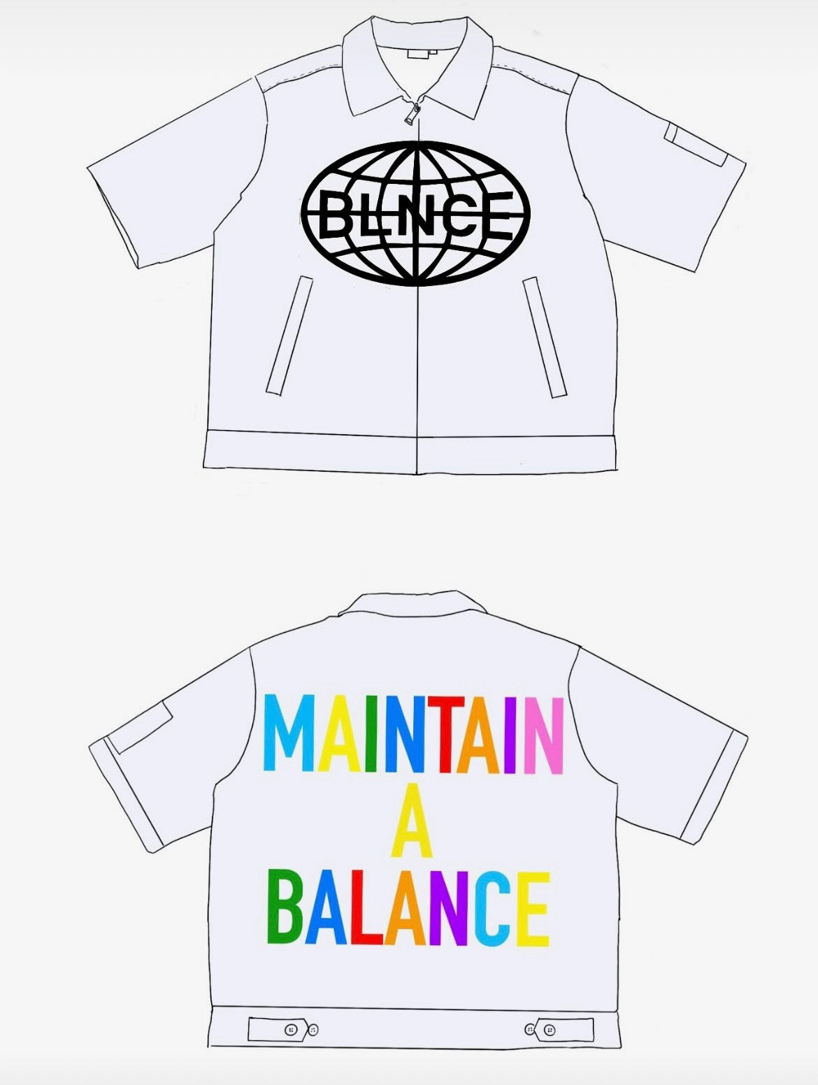 Multi-Color Starter Jacket